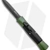 AKC 007 Concord OTF Automatic Dagger Knife Green/Black (2.75" Black)