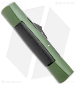 AKC 007 Concord OTF Automatic Dagger Knife Green/Black (2.75" Black) -Knives And Tools AKC 007 Concord OTF Auto Dagger Green Black Black BHQ 96479 jr side