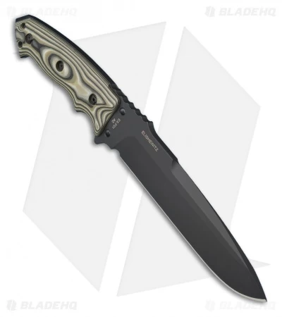 Hogue Knives EX-F01 Large Tactical Fixed Blade Knife Green G10 (7" Plain) 35158 2 Hogue Knives EX-F01 Large Tactical Fixed Blade Knife Green G10 (7" Plain) 35158 - Image 2