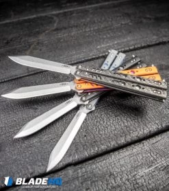BRS Replicant ALT Blade Balisong Butterfly Knife Black G-10 (4.5" Stonewash) 8 BRS Replicant ALT Blade Balisong Butterfly Knife Black G-10 (4.5" Stonewash) -Knives And Tools BRS Replicant ALT Blade Balisong Butterfly Knife Black G 10 Stonewash BHQ 50398 kp burnt wood web 2