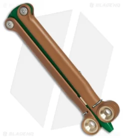 BaliYo By Spyderco Butterfly Pen Fisher Space Pen (Green/Brown) USA Made -Knives And Tools BaliYo by Spyderco Butterfly Pen Fisher Space Pen Green Brown USA Made BHQ 71877 er spine