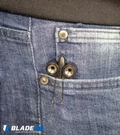 BaliYo By Spyderco Butterfly Pen Fisher Space Pen (Green/Brown) USA Made -Knives And Tools BaliYo by Spyderco Pen Butterfly Flipper Black BHQ 4501 kp in pocket web