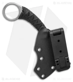 Bastinelli PiKa Picoeur Karambit Fixed Blade Knife Wrapped W/ Menuki (1" SW) 6 Bastinelli PiKa Picoeur Karambit Fixed Blade Knife Wrapped W/ Menuki (1" SW) -Knives And Tools Bastinelli Creations PiKa Karambit SW Menuki BHQ 115143 LS Sheath