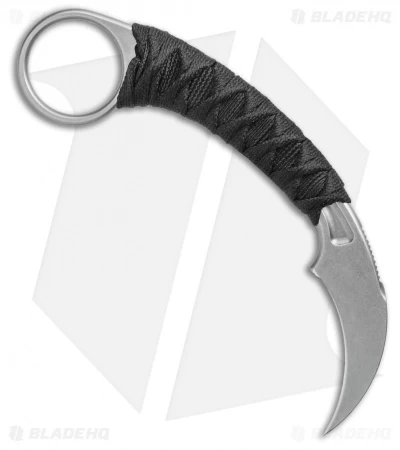 Bastinelli PiKa Picoeur Karambit Fixed Blade Knife Wrapped W/ Menuki (1" SW) 2 Bastinelli PiKa Picoeur Karambit Fixed Blade Knife Wrapped W/ Menuki (1" SW) - Image 2