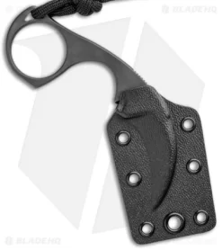 Bastinelli Diagnostic Karambit Fixed Blade Neck Knife Black (1.5" Black) -Knives And Tools Bastinelli Diagnostic Karambit Black BAS05 BHQ 34360 jr sheath