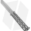 Bear Butterfly Knife Tanto Large W/ Silver Vein (4" Bead Blast) 114A