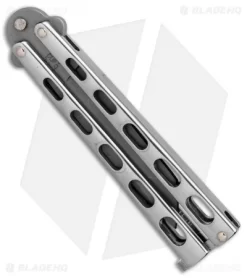 Bear & Son Butterfly Knife Tanto Stainless Steel (4.1" Bead Blast) SS14A -Knives And Tools Bear Son Butterfly Tanto Stainless Steel BB BHQ 87647 er spine