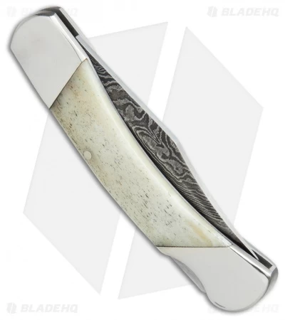 Bear & Son Lockback Knife 3.75" Smooth White Bone WSB05D 3 Bear & Son Lockback Knife 3.75" Smooth White Bone WSB05D - Image 3