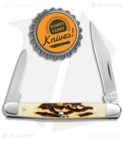 Bear And Son Minuteman Pocket Knife 2.875" Delrin Stag SD32 -Knives And Tools Bear and Son Minuteman Pocket Knife Delrin Stag SD32 BHQ 71331 jr bottlecap