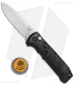 Benchmade 4400 Casbah Automatic Knife Black Grivory (3.4" Satin) -Knives And Tools Benchmade 4400 Casbah Black Grivory Satin 4400 BHQ 51626 jr bottlecap 2