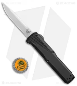 Benchmade 4600 Phaeton D/A OTF Automatic Knife Black (3.45" Satin) -Knives And Tools Benchmade 4600 Phaeton DA black satin BHQ 51635 er size