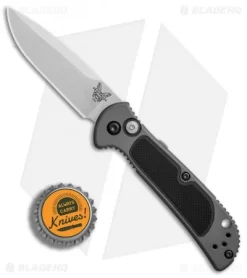 Benchmade 9750 Mini Coalition Automatic Knife Gray Al/Black G-10 (2.9" Satin) -Knives And Tools Benchmade 9750 Mini Coalition gray al black G10 satin BHQ 75501 er bottlecap 2