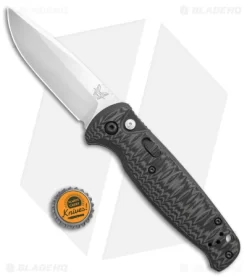 Benchmade CLA Compact Lite Auto Knife Green/Black G-10 (3.4" Satin) 4300-1 -Knives And Tools Benchmade CLA Compact Lite Auto Knife Green Black G 10 3in Satin BHQ 33664 td size