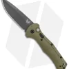 Benchmade Claymore Automatic Knife OD Green Grivory (3.6" Black) 9070BK-1