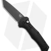 Benchmade Claymore Tanto Automatic Knife Black Grivory (3.6" Black) 9071BK