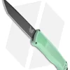 Benchmade Shootout OTF Auto Knife Sea Foam Green (3.5" Black DLC) 5370FE-03