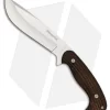Black Fox Tactical Hunter Fixed Blade Knife Black Zytel (6.375" Satin)