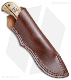 BlackFox 132ZW Fixed Blade Knife Zebra Wood (3.75" Satin) -Knives And Tools BlackFox 132ZW Zebra Wood BF132ZW BHQ 69214 jr sheath