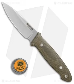 Boker Burnley Cub Fixed Blade Knife Green Micarta (3.3" Plain) 120661 7 Boker Burnley Cub Fixed Blade Knife Green Micarta (3.3" Plain) 120661 -Knives And Tools Boker Burnley Cub Green Micarta plain BHQ 77329 er bottlecap