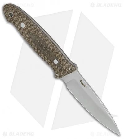 Boker Burnley Cub Fixed Blade Knife Green Micarta (3.3" Plain) 120661 2 Boker Burnley Cub Fixed Blade Knife Green Micarta (3.3" Plain) 120661 - Image 2
