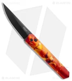 Boker Burnley Kwaiken Automatic Knife Frank Frazetta Series LE Red (3.5" Black)