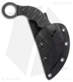 Boker Magnum Hotel Romeo Karambit Fixed Blade Knife Black G-10 (3" Black Serr) -Knives And Tools Boker Magnum Hotel Romeo Karambit Knife Black G 10 BHQ 94427 ns sheath