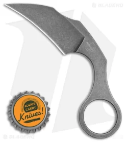 Boker Plus Bad Moon Karambit Fixed Blade Knife (2.4" Gray Stonewash) 02BO078 -Knives And Tools Boker Plus Bad Moon Karambit FBK 2in Gray SW BHQ 146736 td size