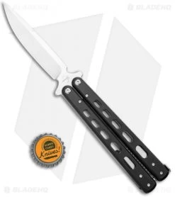 Boker Plus Balisong G-10 Large Butterfly Knife (4" Satin) 06EX228 -Knives And Tools Boker Plus Balisong G 10 Large Butterfly Satin BHQ 120627 jr bottlecap