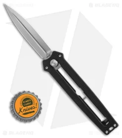 Boker Plus Slike Manual OTF Knife Black G-10 (2.9" SW) 01BO411 -Knives And Tools Boker Plus Slike Manual OTF Knife Black G10 2in SW BHQ 39166 td size