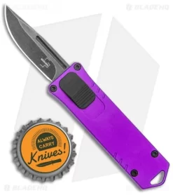 Boker Plus USB OTF Automatic Knife Purple Aluminum (1.7" Black SW) -Knives And Tools Boker Plus USB OTF Auto Purple Aluminum Black SW 06EX277SOI BHQ 125999 jr bottlecap