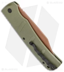 Boker XXL Kalashnikov Desert Warrior Bowie Automatic Knife (4.75" Copper D2) -Knives And Tools Boker XXL Kalashnikov Bowie Desert Warrior Auto BHQ 99624 jr side