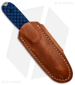 Bradford Knives Guardian3.5 Fixed Blade Blue/Black G-10 (3.75" Sabre/N690/SW) -Knives And Tools Bradford Knives Guardian 3.5 Sabre Black Blue BRAD35S013 BHQ 83353 jr sheath
