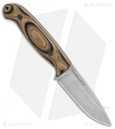 Bradford Knives Guardian4.5 Fixed Blade 3D G-Wood (4" Sabre SW) 2 Bradford Knives Guardian4.5 Fixed Blade 3D G-Wood (4" Sabre SW) - Image 2
