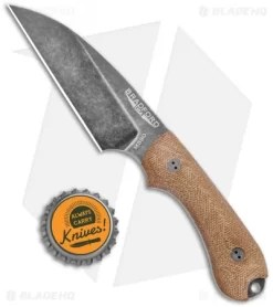 Bradford Knives Guardian3 Wharncliffe Knife 3D Natural Micarta (3.625" Nimbus) -Knives And Tools Bradford Knives Guardian3 Wharncliffe Knife 3D Natural Micarta Nimbus 3W 104N BHQ 123354 jr bottlecap