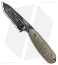 Bradford Knives Guardian3.5T Tanto Fixed Blade 3D OD Green Micarta (Nimbus)
