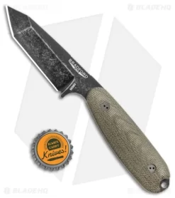 Bradford Knives Guardian3.5T Tanto Fixed Blade 3D OD Green Micarta (Nimbus) -Knives And Tools Bradford Knives Guardian3.5T Tanto 3D OD Green Micarta Nimbus BHQ 107198 jr bottlecap