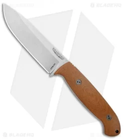 Bradford Knives Guardian5.5 Fixed Blade 3D Natural Micarta (5" Sabre SW)