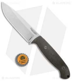 Bradford Knives Guardian5.5 Fixed Blade 3D OD Green (5" Sabre SW) 7 Bradford Knives Guardian5.5 Fixed Blade 3D OD Green (5" Sabre SW) -Knives And Tools Bradford Knives Guardian5.5 Fixed 3D OD Green Micarta Sabre SW 5.5S 102 BHQ 98655 jr bottlecap