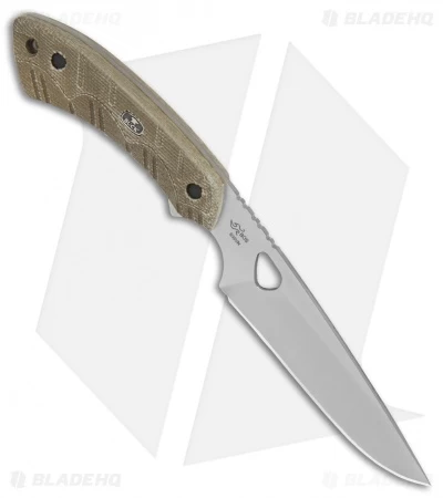 Buck Knives Buck 539 Open Season Small Game Fixed Blade OD Green Micarta (4.25" Satin) 2 Buck Knives Buck 539 Open Season Small Game Fixed Blade OD Green Micarta (4.25" Satin) - Image 2