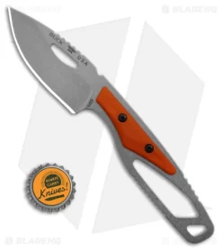 Buck Knives 630 Paklite 2.0 Hide Select Fixed Blade Knife Orange (2.75" Satin) -Knives And Tools Buck Knives 630 Paklite 2 HIde Select FBK Orange 2in Satin BHQ 180257 td size
