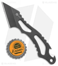 CIVIVI De Santis Kiri-EDC Fixed Blade Neck Knife (1.8" Black Stonewash) C2001B -Knives And Tools CIVIVI De Santis Kiri EDC Neck Knife Black SW C2001B BHQ 109006 jr bottlecap