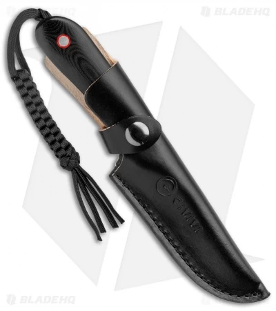 CIVIVI Elementum Fixed Blade Knife Contoured Black G-10 (4" Satin) 3 CIVIVI Elementum Fixed Blade Knife Contoured Black G-10 (4" Satin) - Image 3