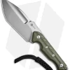 CIVIVI Maxwell Fixed Blade Knife OD Green G-10 (4.74" Stonewash) C21040-2