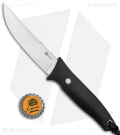 CIVIVI Terzuola Tamashii Fixed Blade Knife Black G-10 (4.07" Satin) -Knives And Tools CIVIVI Terzuola Tamashii Fixed Blade Black G 10 Satin C19046 1 BHQ 134276 jr bottlecap