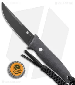 CIVIVI Terzuola Tamashii Fixed Blade Knife Dark Green Micarta (4.07" Black SW) -Knives And Tools CIVIVI Terzuola Tamashii Fixed Blade Dark Green Micarta Black SW BHQ 141473 jr bottlecap