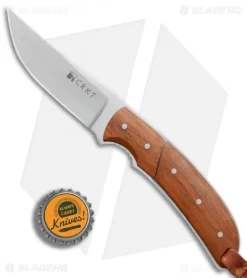 CRKT Kailyah Kommer Signature Hunter Fixed Blade Bamboo (3.5" Mirror) 2830 -Knives And Tools CRKT Kailyah Kommer Signature Hunter Bamboo Mirror BHQ 76840 er bottlecap