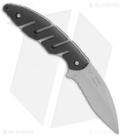 CRKT Ryan Plan B Fixed Blade Knife Zytel (2.8" Bead Blast Serr) 2813 -Knives And Tools CRKT Ryan Plan B zytel bb serr 2813 BHQ 69080 er side