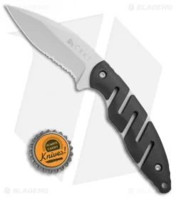 CRKT Ryan Plan B Fixed Blade Knife Zytel (2.8" Bead Blast Serr) 2813 -Knives And Tools CRKT Ryan Plan B zytel bb serr 2813 BHQ 69080 er size