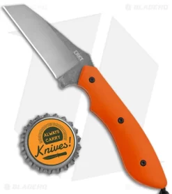 CRKT S.P.I.T. Knife Small Pocket Inverted Tanto Orange G-10 (2.15" Stonewash) -Knives And Tools CRKT S.P.I.T. Knife Small Pocket Inverted Tanto Orange G 10 SW BHQ 178656 jr bottlecap