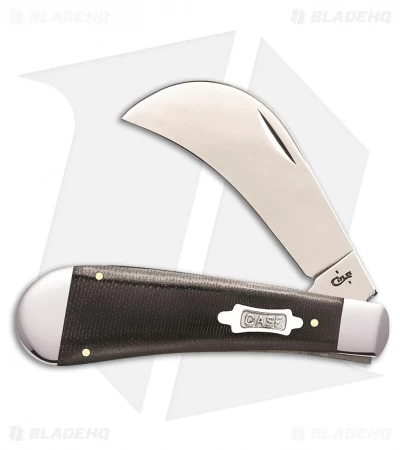 Case Cutlery Hawkbill Pruner Traditional Knife 4.125" Micarta (101011 SS) 23134 1 Case Cutlery Hawkbill Pruner Traditional Knife 4.125" Micarta (101011 SS) 23134